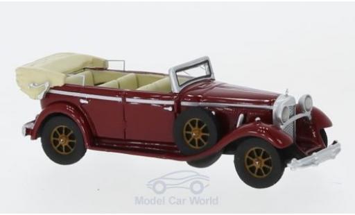 Mercedes 770 1/87 BoS Models (W07) Convertible rojo 1930 coche miniatura
