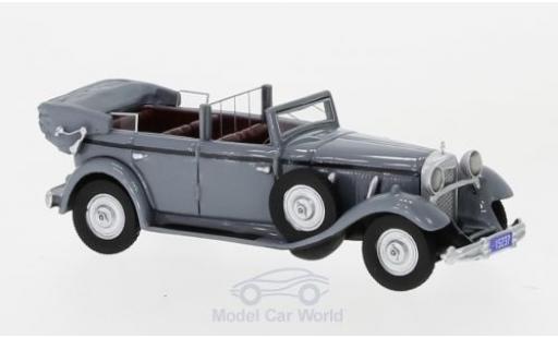 Coche miniatura Mercedes 770 1/87 BoS Models (W07) Convertible gris RHD 1930 Mercedes 770 1/87 BoS Models (W07) Convertible gris RHD 1930 coche miniatura