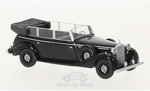 Coche miniatura Mercedes 770 1/87 BoS Models (W150) Spezial Tourenwagen negro 1938 Mercedes 770 1/87 BoS Models (W150) Spezial Tourenwagen negro 1938 coche miniatura