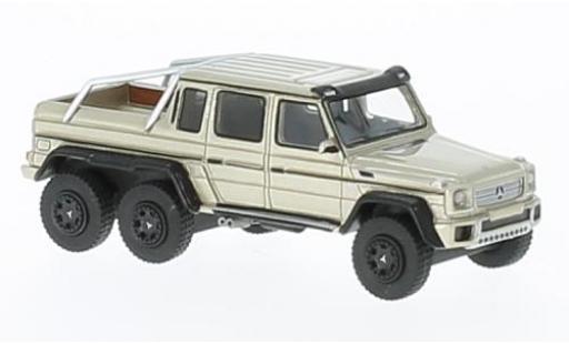 Mercedes Classe G 1/87 BoS Models AMG G 63 6x6 metalico beige 2013 coche miniatura