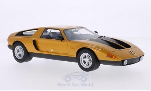 Mercedes C111 1/18 BoS Models -II metalico naranja/matt-negro 1970 coche miniatura