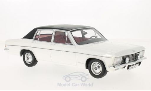 Coche miniatura Opel Admiral 1/18 BoS Models B blanco/negro 1971 Opel Admiral 1/18 BoS Models B blanco/negro 1971 coche miniatura