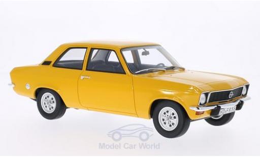 Coche miniatura Opel Ascona C 1/18 BoS Models A amarillo 1973 2-Türer Opel Ascona C 1/18 BoS Models A amarillo 1973 2-Türer coche miniatura