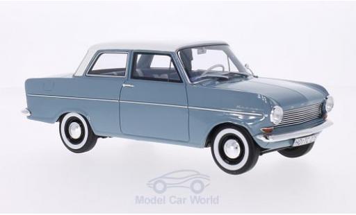 Opel Kadett E 1/18 BoS Models A azul/blanco 1962 coche miniatura