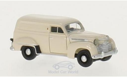 Coche miniatura Opel Olympia 1/87 BoS Models Kastenwagen beige 1951 Opel Olympia 1/87 BoS Models Kastenwagen beige 1951 coche miniatura