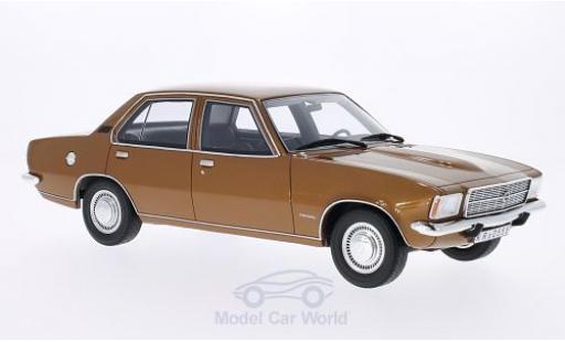 Opel Rekord 1/18 BoS Models D 2100D gold 1973 coche miniatura