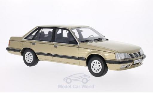 Opel Senator 1/18 BoS Models A2 3.0 CD metalico beige 1984 coche miniatura