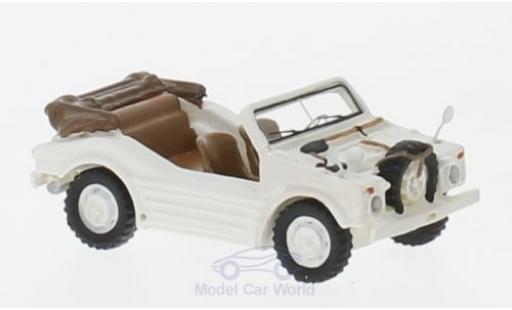 Porsche 597 1/87 BoS Models Jagdwagen blanco 1953 coche miniatura