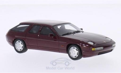 Coche miniatura Porsche 928 1/43 BoS Models H50 Concept metalico rojo 1987 Porsche 928 1/43 BoS Models H50 Concept metalico rojo 1987 coche miniatura
