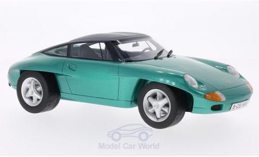 Porsche Panamericana 1/18 BoS Models Concept metalico verde 1989 ohne Vitrine coche miniatura