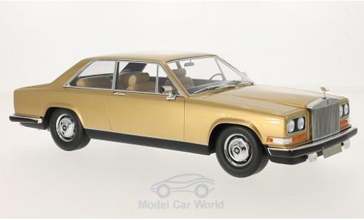 Rolls Royce Camargue 1/18 BoS Models gold 1975 coche miniatura