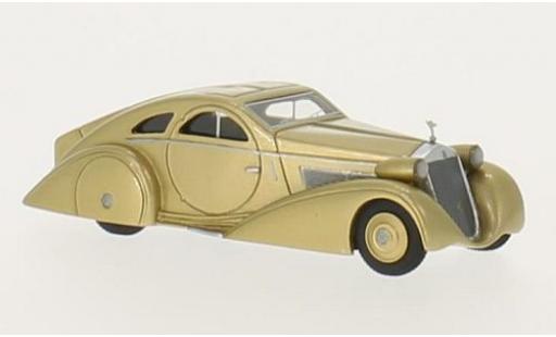 Rolls Royce Phantom 1/87 BoS Models I Jonckheere Coupe gold RHD 1925 coche miniatura