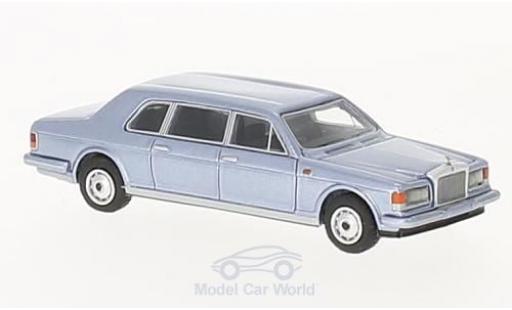 Rolls Royce Silver Spur 1/87 BoS Models II Touring Limousine metalico azul 1985 coche miniatura