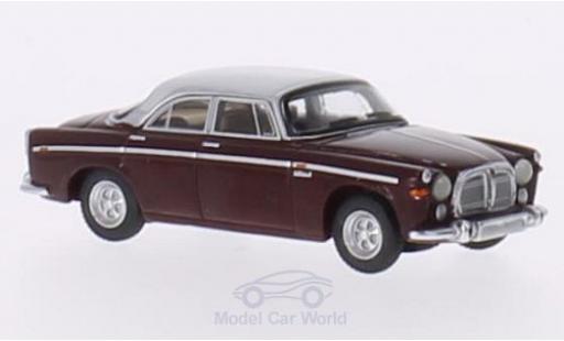 Rover P5B 1/87 BoS Models Coupe rojo/gris RHD 1967 coche miniatura