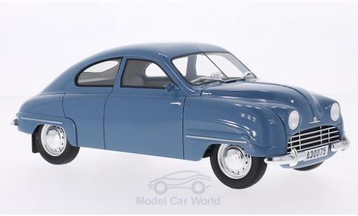 Saab 92B 1/18 BoS Models azul 1952 coche miniatura