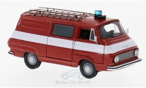 Coche miniatura Skoda 1203 1/87 BoS Models Halbbus Feuerwehr 1968 Skoda 1203 1/87 BoS Models Halbbus Feuerwehr 1968 coche miniatura