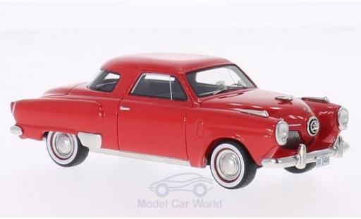 Coche miniatura Studebaker Champion 1/43 BoS Models Starlight Coupe rojo 1951 Studebaker Champion 1/43 BoS Models Starlight Coupe rojo 1951 coche miniatura