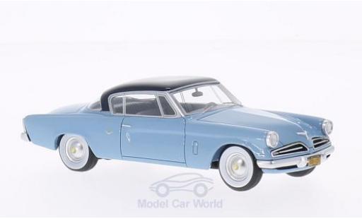 Coche miniatura Studebaker Commander 1/43 BoS Models Starliner azul/azul 1953 Studebaker Commander 1/43 BoS Models Starliner azul/azul 1953 coche miniatura
