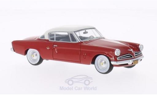 Coche miniatura Studebaker Commander 1/43 BoS Models Starliner rojo/blanco 1953 Studebaker Commander 1/43 BoS Models Starliner rojo/blanco 1953 coche miniatura