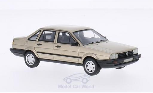 Coche miniatura Volkswagen Passat 1/43 BoS Models /Santana metalico beige 1986 Volkswagen Passat 1/43 BoS Models /Santana metalico beige 1986 coche miniatura