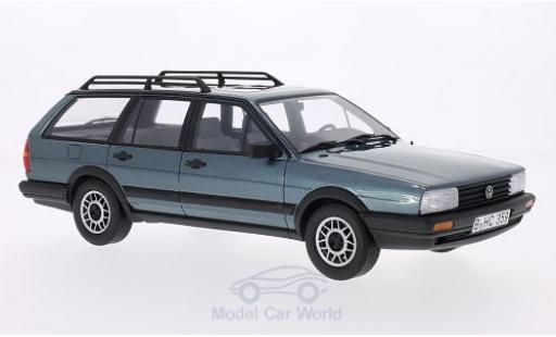 Volkswagen Passat 1/18 BoS Models Variant GT Syncro (B2) metalico azul 1987 coche miniatura