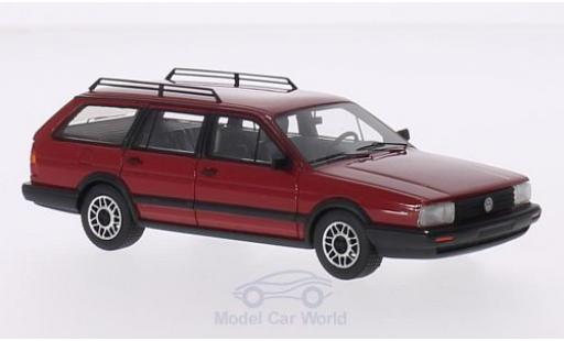 Coche miniatura Volkswagen Passat 1/43 BoS Models Variant GT Syncro rojo 1985 Volkswagen Passat 1/43 BoS Models Variant GT Syncro rojo 1985 coche miniatura