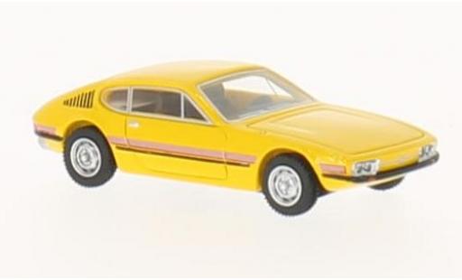 Volkswagen SP2 1/87 BoS Models amarillo/Dekor 1972 coche miniatura