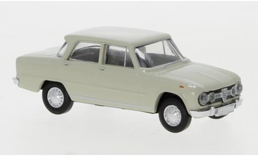 Coche miniatura Alfa Romeo Giulia 1/87 Brekina 1600 gris 1962 Alfa Romeo Giulia 1/87 Brekina 1600 gris 1962 coche miniatura
