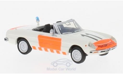 Coche miniatura Alfa Romeo Spider 1/87 Brekina 2000 Fastback Rijkspolitie Alfa Romeo Spider 1/87 Brekina 2000 Fastback Rijkspolitie coche miniatura