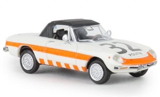 Coche miniatura Alfa Romeo Spider 1/87 Brekina Politie 32 1969 geschlossen TD Alfa Romeo Spider 1/87 Brekina Politie 32 1969 geschlossen TD coche miniatura