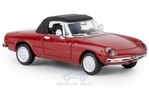Coche miniatura Alfa Romeo Spider 1/87 Brekina rojo 1969 geschlossen TD Alfa Romeo Spider 1/87 Brekina rojo 1969 geschlossen TD coche miniatura