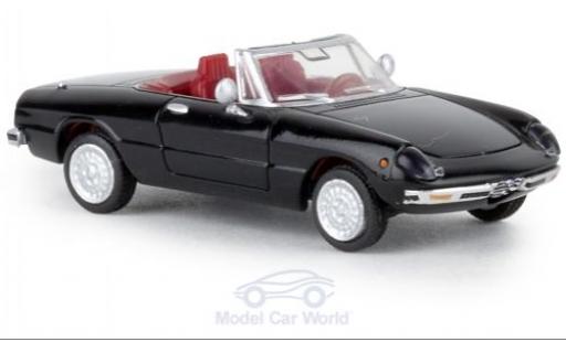 Coche miniatura Alfa Romeo Spider 1/87 Brekina negro 1969 TD Alfa Romeo Spider 1/87 Brekina negro 1969 TD coche miniatura