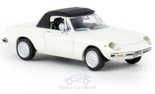 Coche miniatura Alfa Romeo Spider 1/87 Brekina blanco 1969 geschlossen TD Alfa Romeo Spider 1/87 Brekina blanco 1969 geschlossen TD coche miniatura