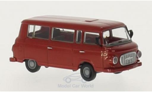 Coche miniatura Barkas B 1000 1/87 Brekina Bus rojo Barkas B 1000 1/87 Brekina Bus rojo coche miniatura