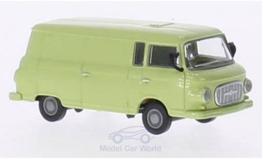 Coche miniatura Barkas B 1000 1/87 Brekina Kasten verde Barkas B 1000 1/87 Brekina Kasten verde coche miniatura