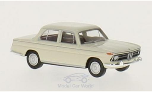Bmw 1800 1/87 Brekina blanco coche miniatura