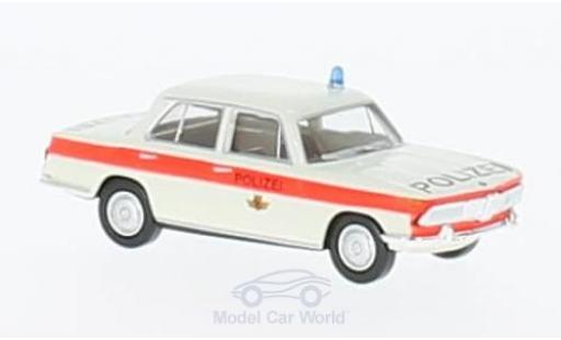 Bmw 2000 1/87 Brekina Polizei Bern coche miniatura