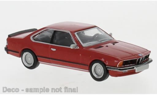 Bmw 635 1/87 Brekina i rojo 1977 coche miniatura