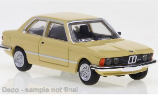 Bmw 323 1/87 Brekina i beige 1975 coche miniatura