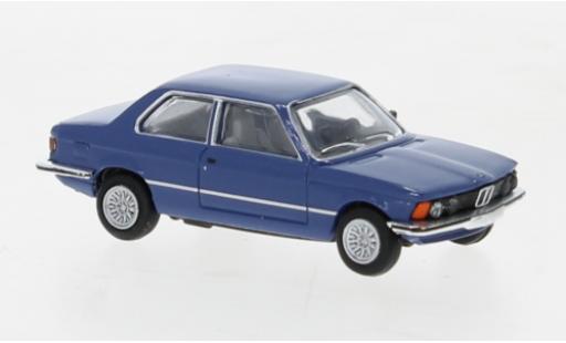 Bmw 323 1/87 Brekina i azul 1975 coche miniatura