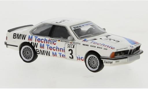 Coche miniatura Bmw 635 1/87 Brekina CSi M Technik 1977 Bmw 635 1/87 Brekina CSi M Technik 1977 coche miniatura