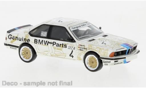 Coche miniatura Bmw 635 1/87 Brekina CSi No.4 Genuine Parts 1983 Bmw 635 1/87 Brekina CSi No.4 Genuine Parts 1983 coche miniatura