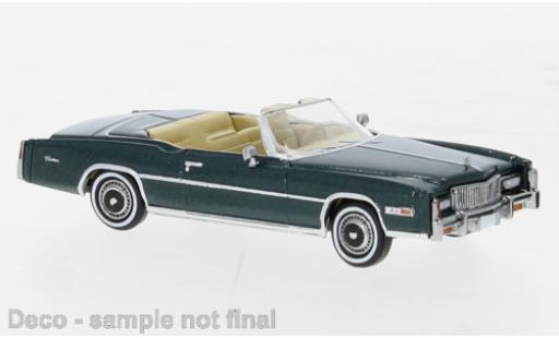 Coche miniatura Cadillac Eldorado 1/87 Brekina Convertible metallise verde 1976 Cadillac Eldorado 1/87 Brekina Convertible metallise verde 1976 coche miniatura