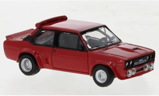 Fiat 131 1/87 Brekina Abarth rouge 1975 coche miniatura