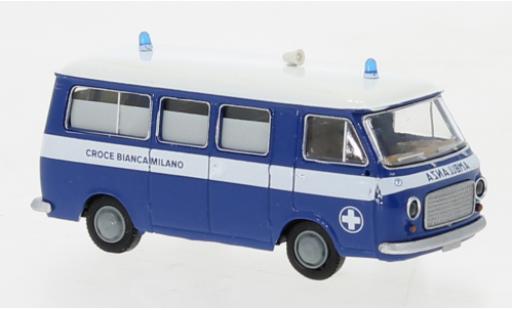 Fiat 238 1/87 Brekina bus Croce Bianca Milano 1966 coche miniatura