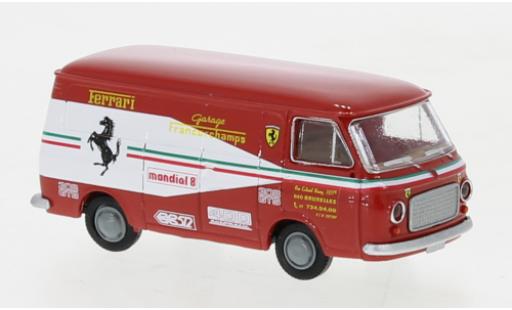 Fiat 238 1/87 Brekina fourgon garage Francorchamps 1966 coche miniatura