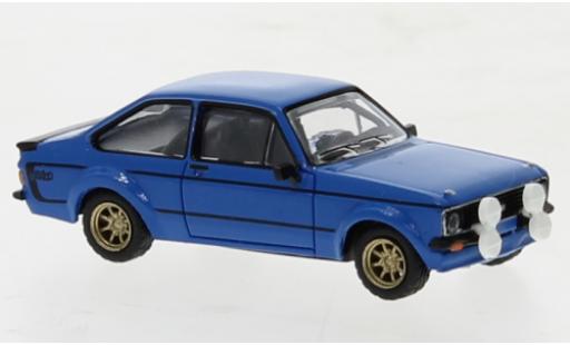 Coche miniatura Ford Escort 1/87 Brekina RS 1800 azul 1976 Ford Escort 1/87 Brekina RS 1800 azul 1976 coche miniatura