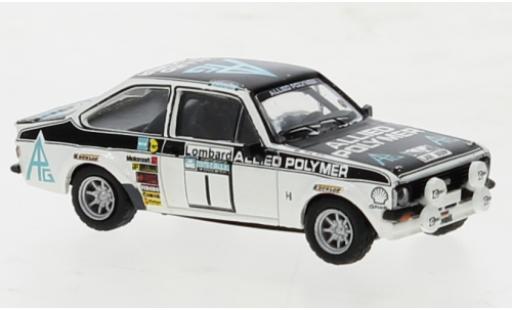 Coche miniatura Ford Escort 1/87 Brekina RS 1800 No.1 Rallye RAC Lombard 1975 Ford Escort 1/87 Brekina RS 1800 No.1 Rallye RAC Lombard 1975 coche miniatura
