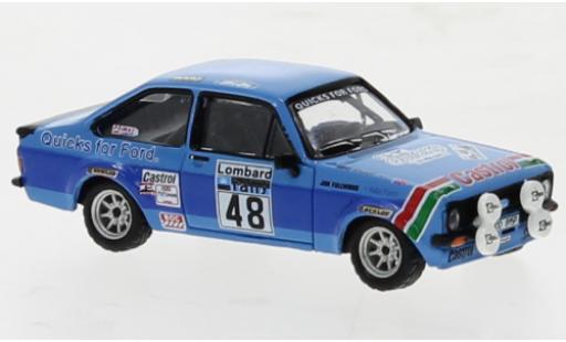 Coche miniatura Ford Escort 1/87 Brekina RS 1800 No.48 Rallye RAC Lombard 1980 Ford Escort 1/87 Brekina RS 1800 No.48 Rallye RAC Lombard 1980 coche miniatura