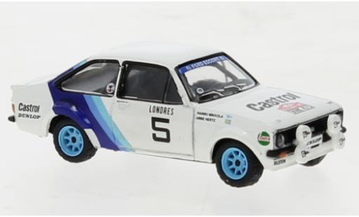 Coche miniatura Ford Escort 1/87 Brekina RS 1800 No.5 Rallye Monte Carlo 1979 Ford Escort 1/87 Brekina RS 1800 No.5 Rallye Monte Carlo 1979 coche miniatura